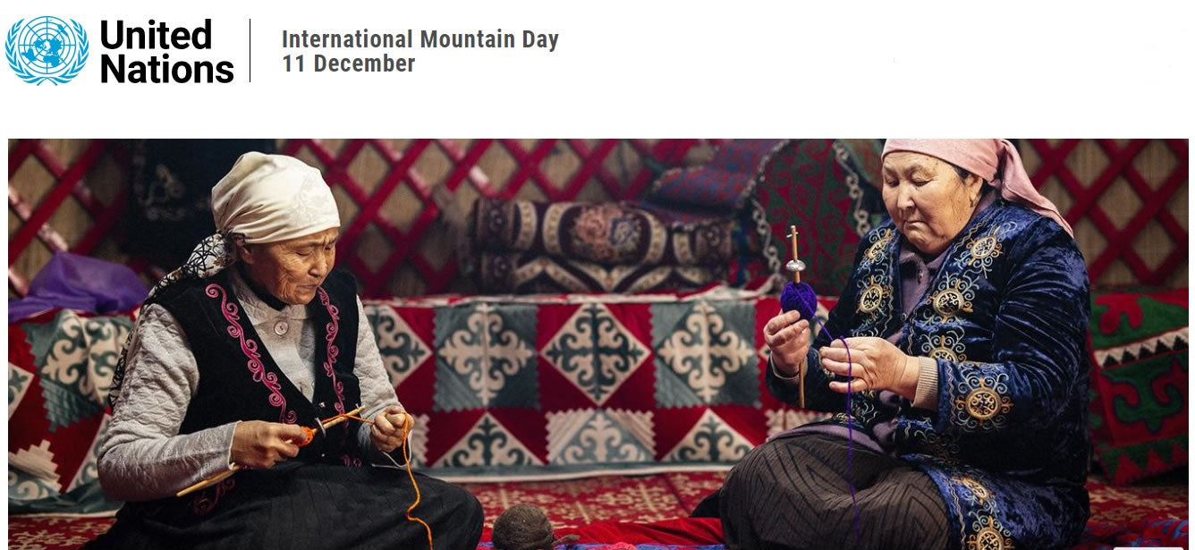 United Nations International Mountain Day 11th December 2022