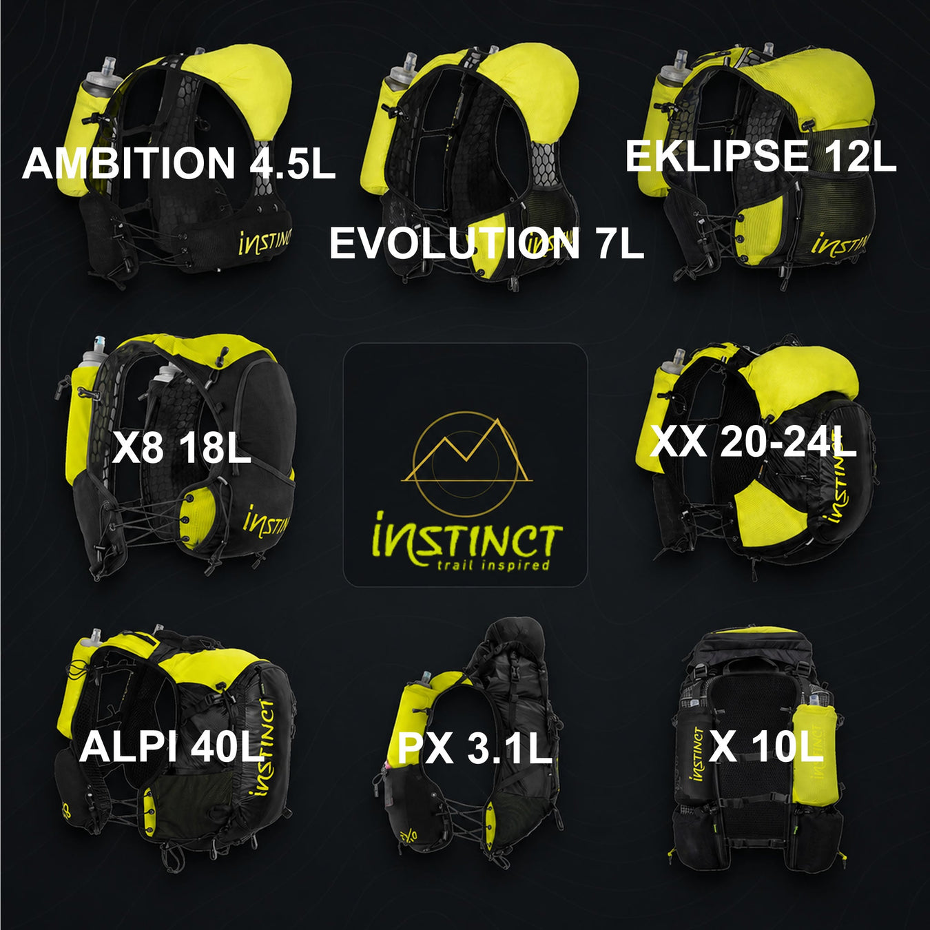 Instinct Trail Running Vests