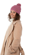 Barts Jasmin, Pink, is a classic hand knitted beanie showcases a beautiful rib pattern, topped with a playful pom. Designed with a higher fit, it offers a chic and modern look. The fleece lined headband provides a comfortable fit. Strolling city streets? Sipping coffee by the piste? Gearing up for an adventure? The Jasmin Beanie is your perfect cold-weather companion. Buy now at ICEGRIPPER.