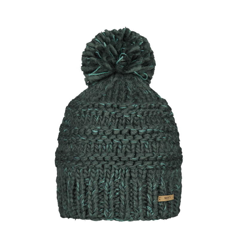 Barts Jasmin, Cedar, is a classic hand knitted beanie showcases a beautiful rib pattern, topped with a playful pom. Designed with a higher fit, it offers a chic and modern look. The fleece lined headband provides a comfortable fit. Strolling city streets? Sipping coffee by the piste? Gearing up for an adventure? The Jasmin Beanie is your perfect cold-weather companion. Buy now at ICEGRIPPER.