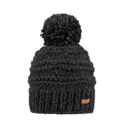 Barts Jasmin, Dark Heather, is a classic hand knitted beanie showcases a beautiful rib pattern, topped with a playful pom. Designed with a higher fit, it offers a chic and modern look. The fleece lined headband provides a comfortable fit. Strolling city streets? Sipping coffee by the piste? Gearing up for an adventure? The Jasmin Beanie is your perfect cold-weather companion. Buy now at ICEGRIPPER.