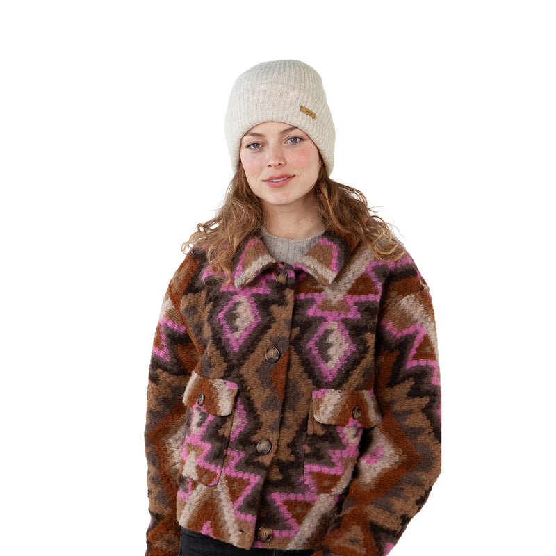 Crafted with a super-soft, stretchy knit, Witzia Beanie in Cream wraps you in cozy comfort—ideal for damp winters and frosty months. Whether you're curling up by the fire, walking the dog, navigating snowy streets, or dancing on the tables at an apres ski session, this chic beanie keeps you both stylish and warm. Team with Witzia Gloves and Scarf for total Winter comfort. Buy now at ICEGRIPPER.