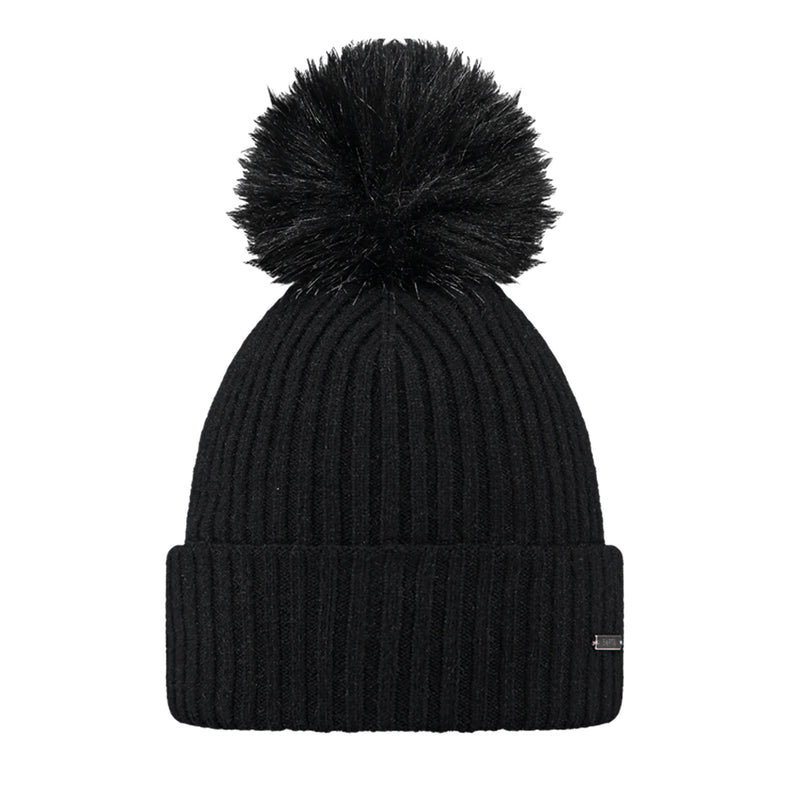 Why wear a regular beanie when you can rock one with a statement pom? The Kenzie Beanie, Black  is all about cozy comfort with a playful twist. Buy now at ICEGRIPPER.
