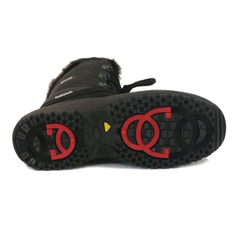 Mammal Aspen2 OC Black Women's Winter Boots with the on/off OC system anti slip cleats