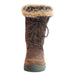 Mammal Bella OC Brown Women's Winter Boots with faux fur trim, keeps the war in and cold out. Now at ICEGRIPPER