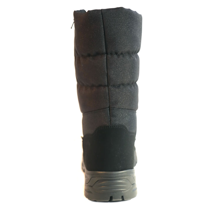 ICEGRIPPER for Mammal Fango3 OC Black Mens Winter Boots with on/off OC system. Safe walking on ice and snow.