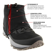 Kahtoola INSTAgaiteris your go-to gaiter for dynamic protection and lasting comfort on the move. Designed for high-energy pursuits like trail running and hiking, this is Kahtoola’s lightest and most breathable gaiter yet. See all the features in this graphic. Buy now at ICEGRIPPER.