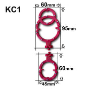 KC1 OCsystem replacement cleat set dimensions