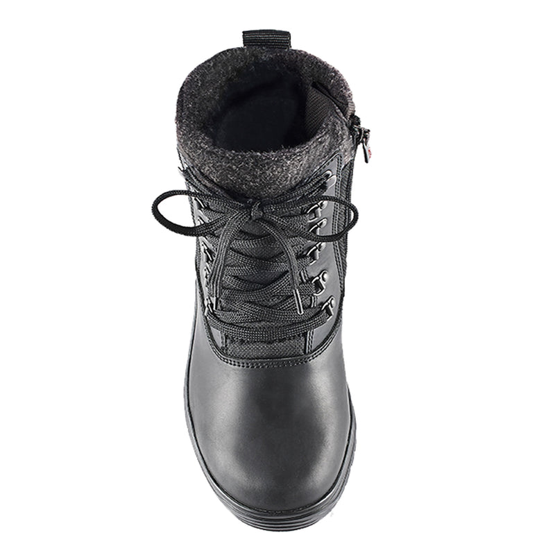 KURSK TEX OC Black Mens Premium York Leather Thermal Ice Grip Boot