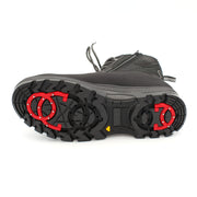 The Keele in Black, features our signature OC System retractable ice grips built into the sole. Flip them out when it's slippery, tuck them away when it’s not – perfect for switching from snowy pavements to frosty country walks without missing a beat. Buy now at ICEGRIPPER.