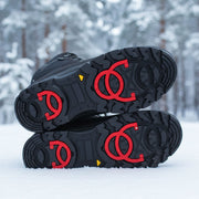 Meet the new Mammal Keele OC Men's winter boot, designed to tackle everything the season throws at you. Cold, wet, or icy conditions are no match for its rugged build, with a 100% waterproof matt PU and nylon upper and the patented OC anti slip system built into the sole. Buy now at ICEGRIPPER.