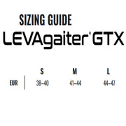 Kahtoola LEVAgaiter Size Guide. Buy your LEVAgaiter at ICEGRIPPER