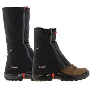 Kahtoola Levagaiter, available in Mid and Tall, is a waterproof, exceptionally packable gaiter for minimalist adventures. Made with three-layer GORE-TEX fabric featuring recycled materials and a PFAS-free durable water repellent finish. Waterproof, exceptionally packable gaiters for minimalist adventures. Buy now at ICEGRIPPER.