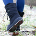 Olang NORA TEX OC BLACK are a muti season ice gripping boot