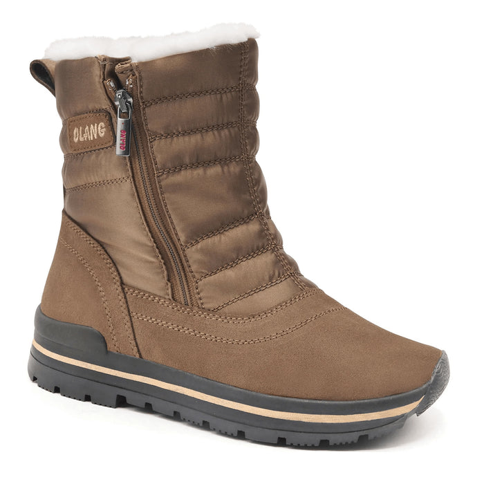 Olang Womens Sporty OC Ice Grip Tex Tan Winter Boot
