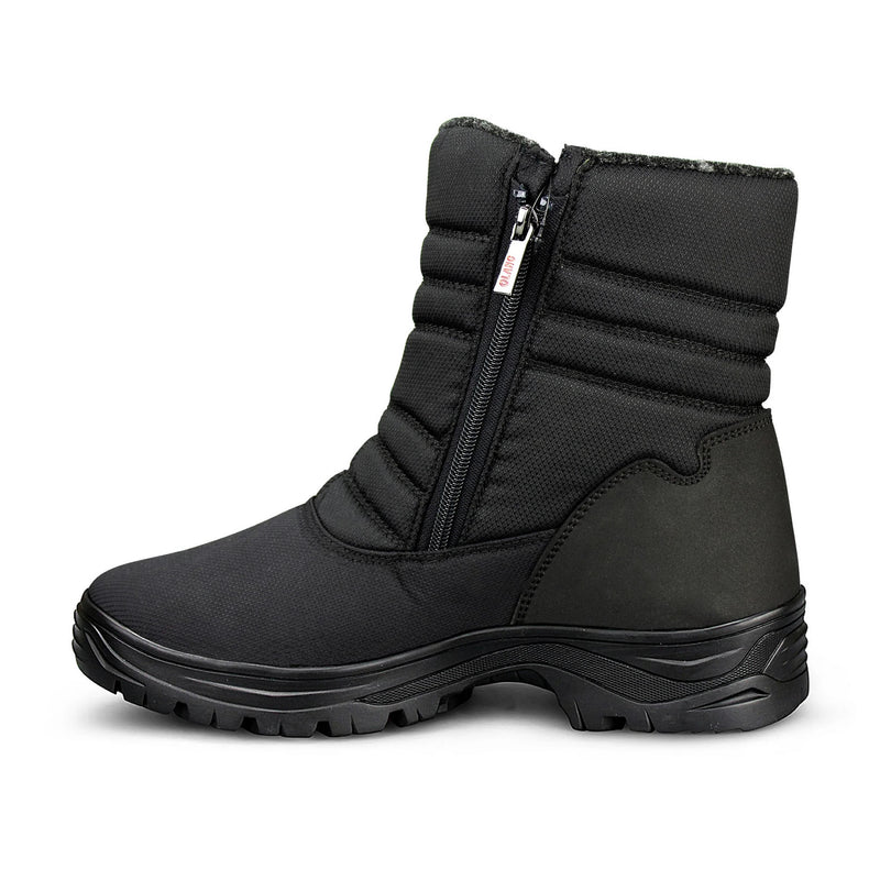 Olang Tatra TEX OC Mens Winter Ice Grip Thermal Snow Boots, Black 44