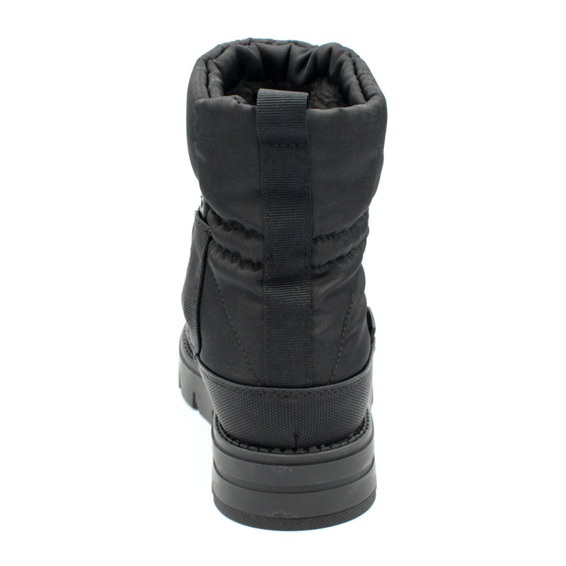 Rear view of Mammal Amelie OC Black women's waterproof winter boot