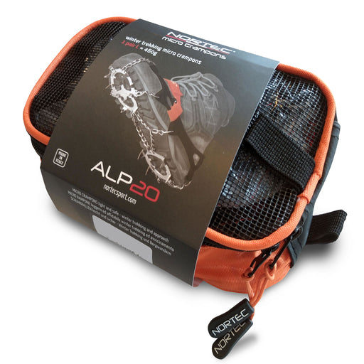 Nortec Alp 2.0 comes with a useful case which can be attached to your pack order now from ICEGRIPPER