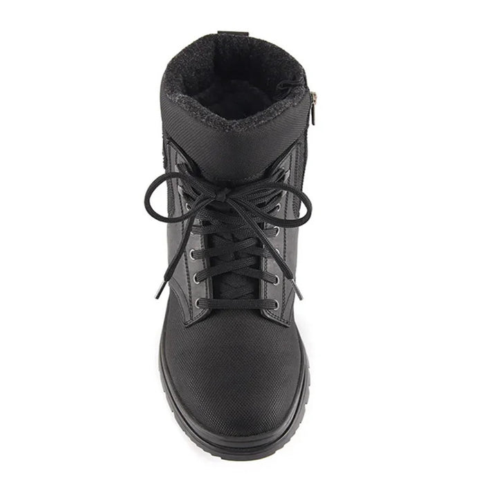 With laces and a side zip Olang Avana Tex OC Mens Ice Grip Winter Snow Boot, Black, is a comfortable, all year round boot. Buy now at ICEGRIPPER