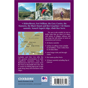 Back cover of ICEGRIPPER guidebook 'Walking Ben Nevis and Glen Coe'.