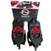 Skiskooty Claws, black with red claws. now available at ICEGRIPPER