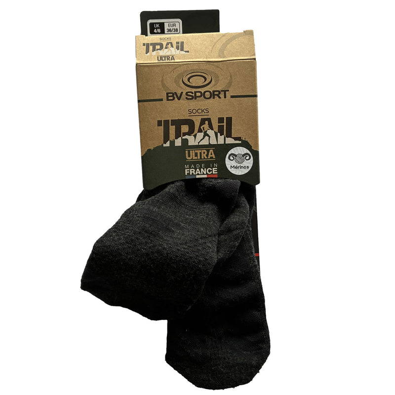 BV Sport TRAIL ULTRA HIGH Merino Trail Running Socks