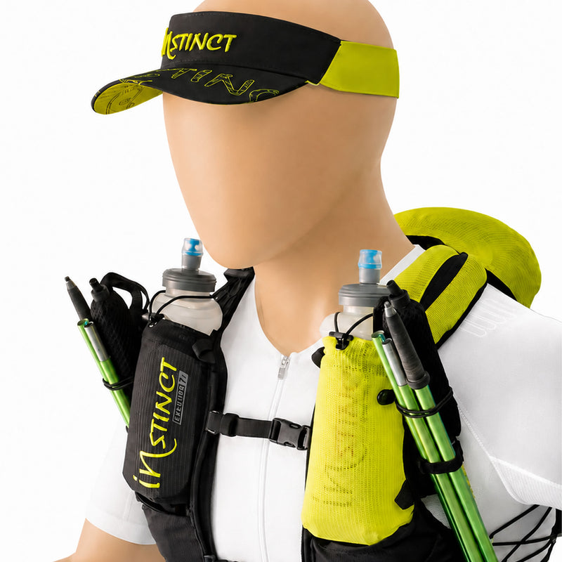 Instinct EVOLUTION 7L Trail Vest & 2 x 600ml Soft Flasks