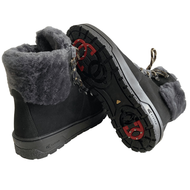 Olang Ginevra OC, Black, brings together luxurious Italian design and serious winter functionality. This modern ankle boot redefines cold-weather comfort with the perfect balance of style and warmth. With on/off ice grip soles for safe walking on icy and snowy surfaces. Buy now at ICEGRIPPER.