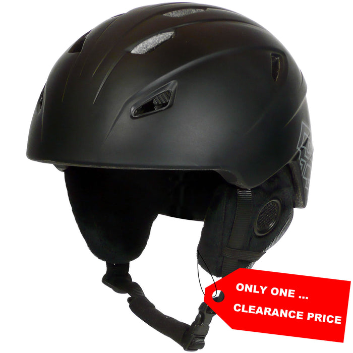 Park Junior, Digital Black Ski Helmet, XXS, 51-52 cm