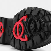 Close-up of the OCSystem forefoot grip in its retracted position.