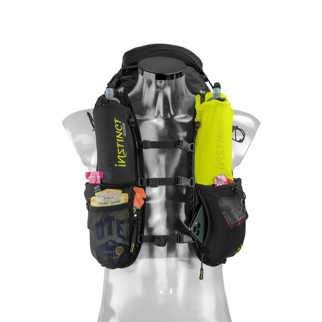 Gilet de trail Instinct PX 3,1 L et 2 flasques souples de 600 ml