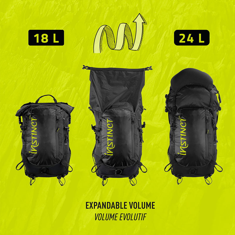 Gilet de trail Instinct PX 3,1 L et 2 flasques souples de 600 ml