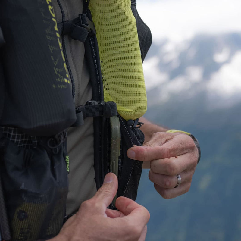 Instinct ALPI 40L Trail Vest, Alpine Pack, with 2 x 600ml Soft Flasks