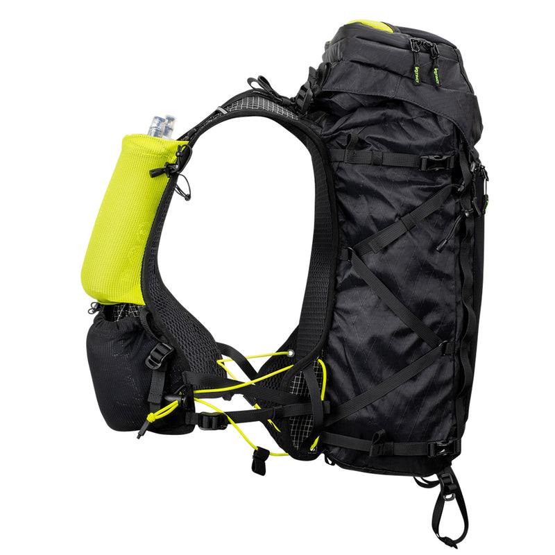 Instinct ALPI 40L Trail Vest, Alpine Pack, with 2 x 600ml Soft Flasks