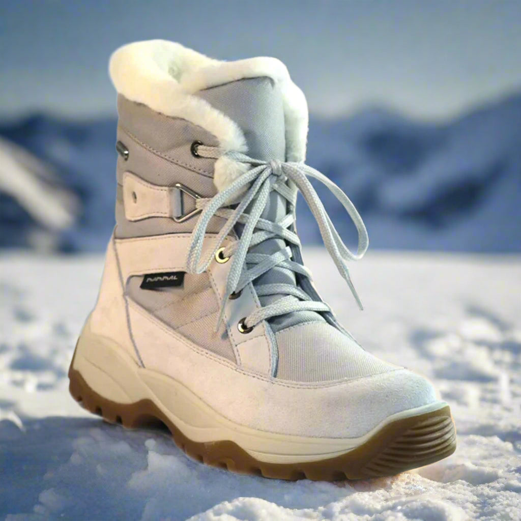 Mammal Iona OC Women's Winter Boots in White, only at ICEGRIPPER