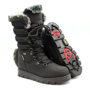 Pair of Mammal Leah OC Black women's waterproof full-length winter boots