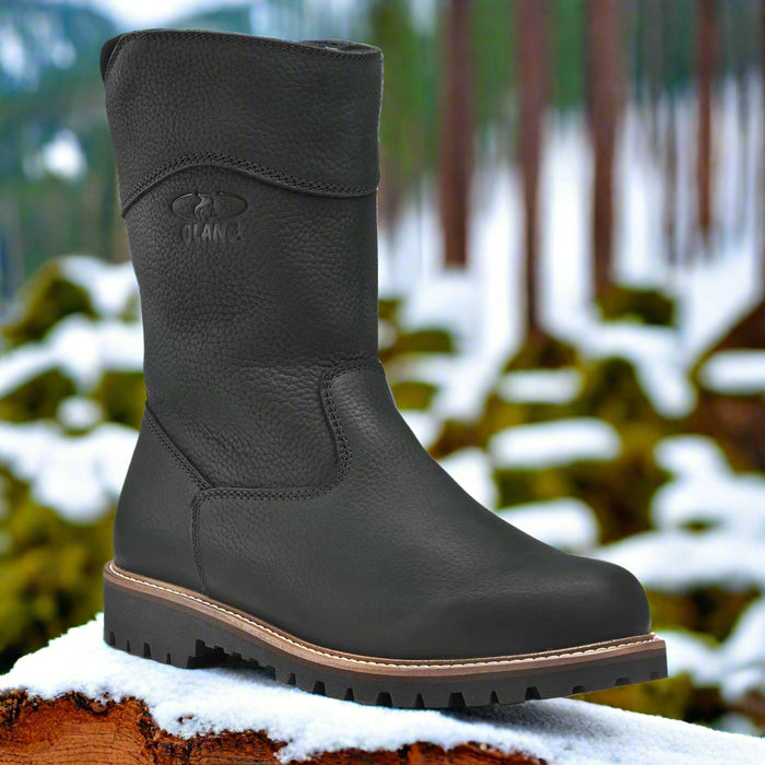 Olang MONTREAL BRE OC BLACK Mens Winter Thermal Snow Boot. Buy mow at ICEGRIPPER