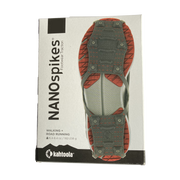 Pack image for Nanospikes in Charcoal Red. Buy your low profile Nanospikes, perfect for urban running and walking at ICEGRIPPER
