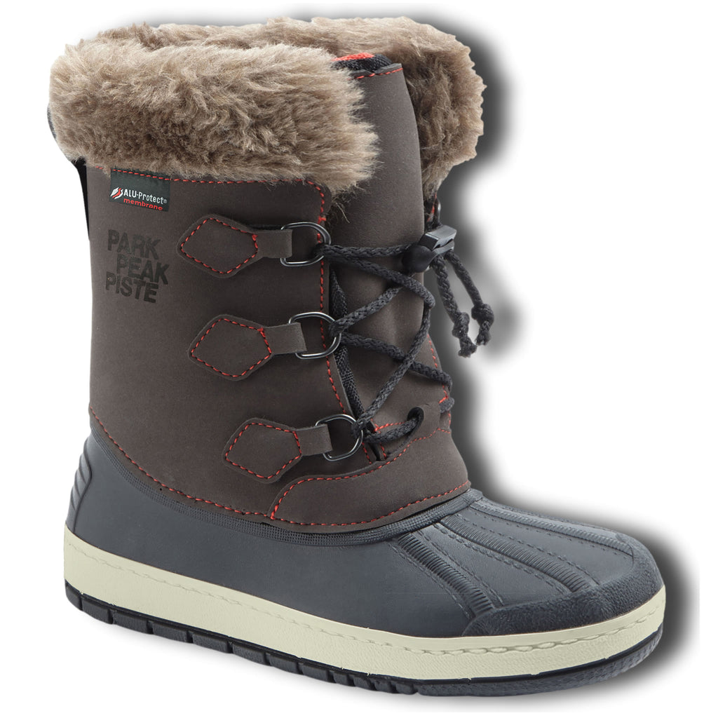NANOUK Mens Waterproof Thermal Winter Boot, 46/47, Brown
