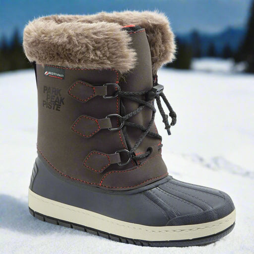 The NANOUK Men's Waterproof Thermal Winter Boot offers warmth, waterproofing, and durability for winter conditions - only at ICEGRIPPER