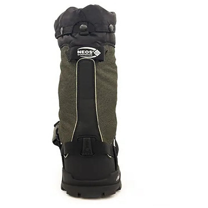 Hook and loop strap system combined with quick-release buckle and inner bootie deliverer a secure and comfortable fit. Neos Navigator GT Insulated Overboot, Glacier Trek Outsoles, now available at ICEGRIPPER