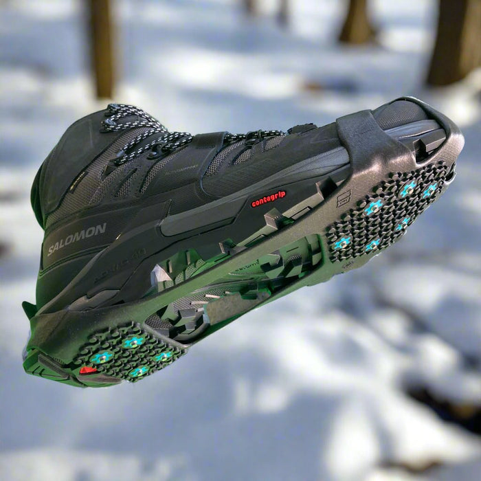 Team new ICEGRIPPER ten stud ice grips with your favourite walking boots and get some winter wonderland in your local park or nearest country trail