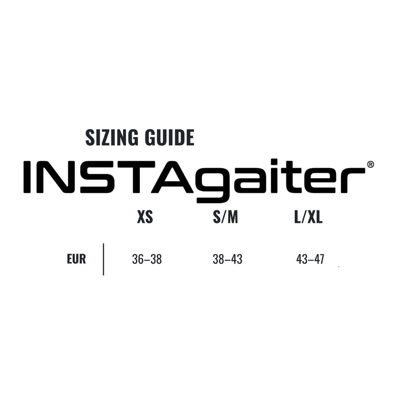Kahtoola INSTAgaiter size guide. Buy now at ICEGRIPPER.
