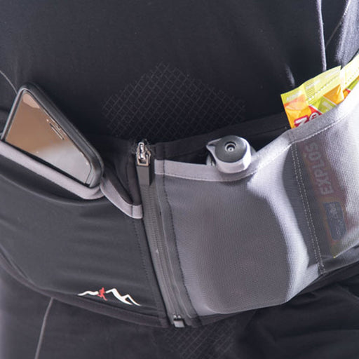 The Nortec Trail Sensitive Trail Belt is the ultimate companion for serious runners tackling marathon distances and endurance trail challenges. Designed for performance, this ultra-stretch, body-hugging running belt offers a secure, bounce-free fit with 4.5 L of smart storage for gels, soft flasks, phone, and layers. Its water-repellent pockets and reflective detailing make it perfect for long runs, mountain terrain, and night training. Buy now at ICEGRIPPER.