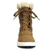 Front view of Olang Hupa OC Tex women's winter boot in Tan