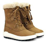 Pair of Olang Hupa OC Tex women's winter boots in Tan