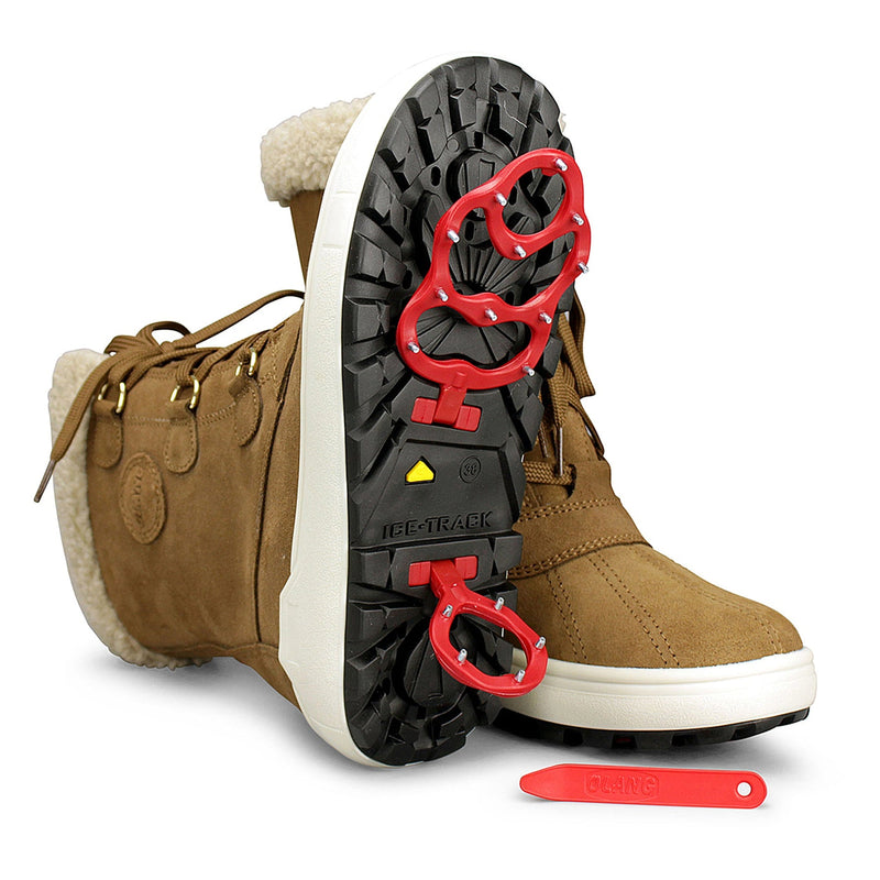 Olang Hupa OC Tex bidensity sole and OC System ice grips