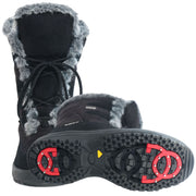Step into winter with confidence and style in the latest iteration of the Oribi OC Boot. Combining sleek Italian design with practical cold-weather features. This chic boot is the perfect choice for when temperatures plummet or snow blankets the ground. With on/off ice grip soles - buy now at ICEGRIPPER.