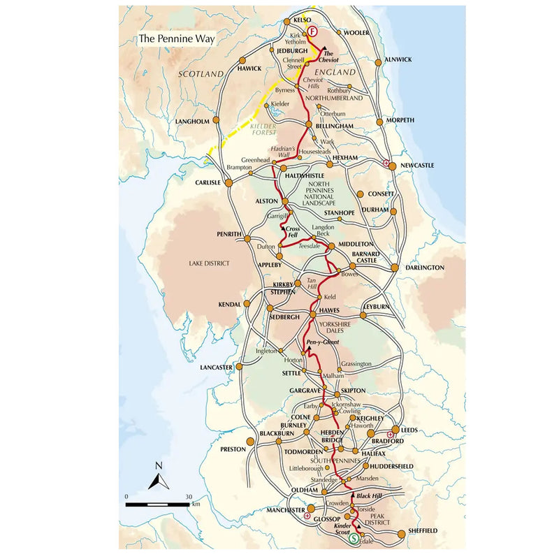 Walking the Pennine Way