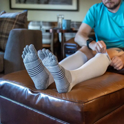 ICEGRIPPER video explaining the benefits of Injinji Compression OTC toe socks. Buy now at ICEGRIPPER.